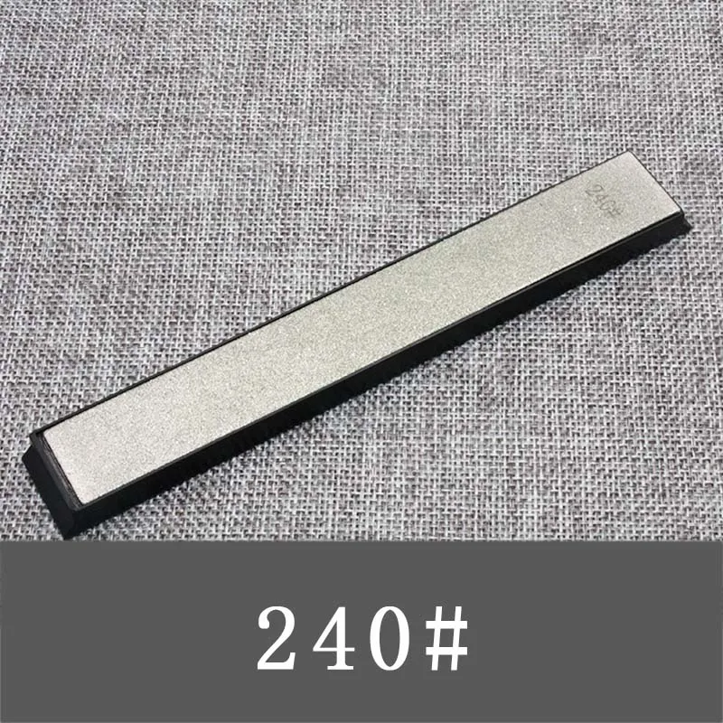 diamond 240 grit 1 шт., точилка для кухонных ножей, точильный камень с алмазным корундом, точильный камень с масляным камнем, точильный камень, шлифовальный точильный камень - Цвет: diamond 240 grit