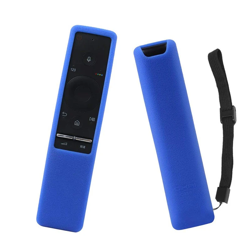 blue only case BN59-01241A BN59-01266A дистанционное управление чехлы для samsung smart tv Силиконовые чехлы SIKAI - Цвет: blue only case