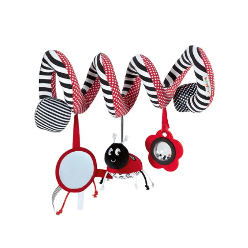 Милые детские игрушки для малышей Детская спиральная кровать и игрушка коляски