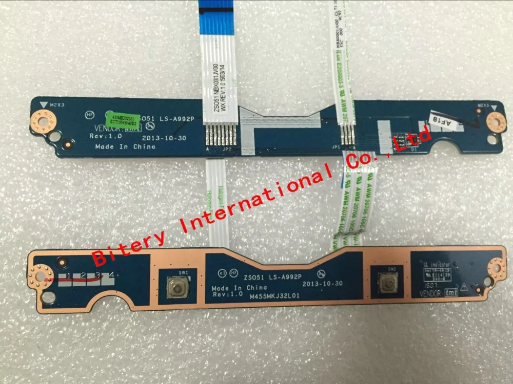 Плата кнопка тачпада с кабелем для HP 15-G 15-R LS-A992P | Компьютеры и офис