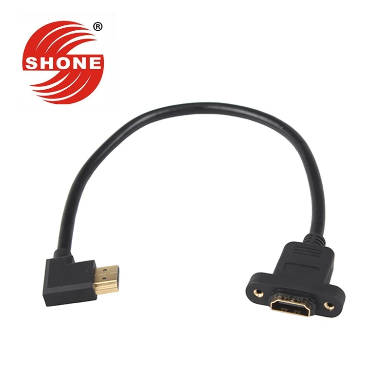 HDMI кабель удлинитель для мужчин и женщин с отверстием наушников фиксированный HD