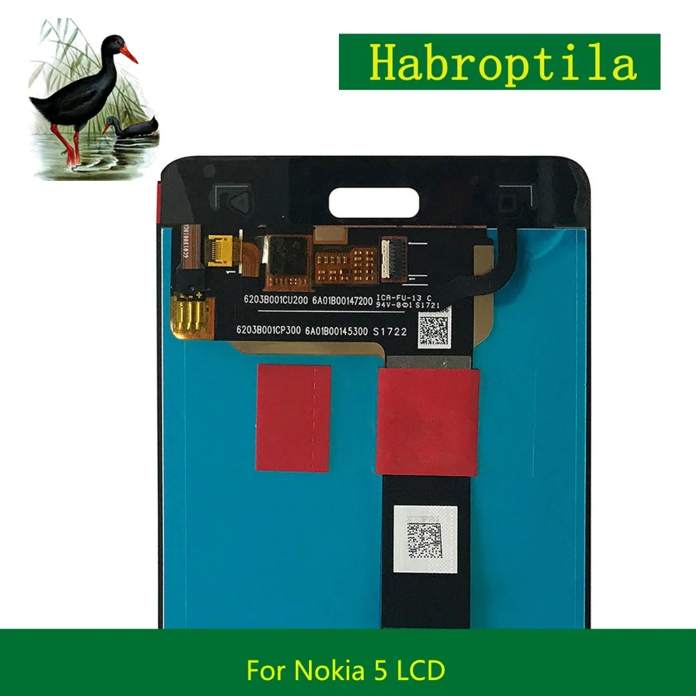 Для Nokia 5 ЖК-дисплей Дисплей Touch для N5 TA-1008 TA-1030 дигитайзер Ассамблеи Стекло Сенсор