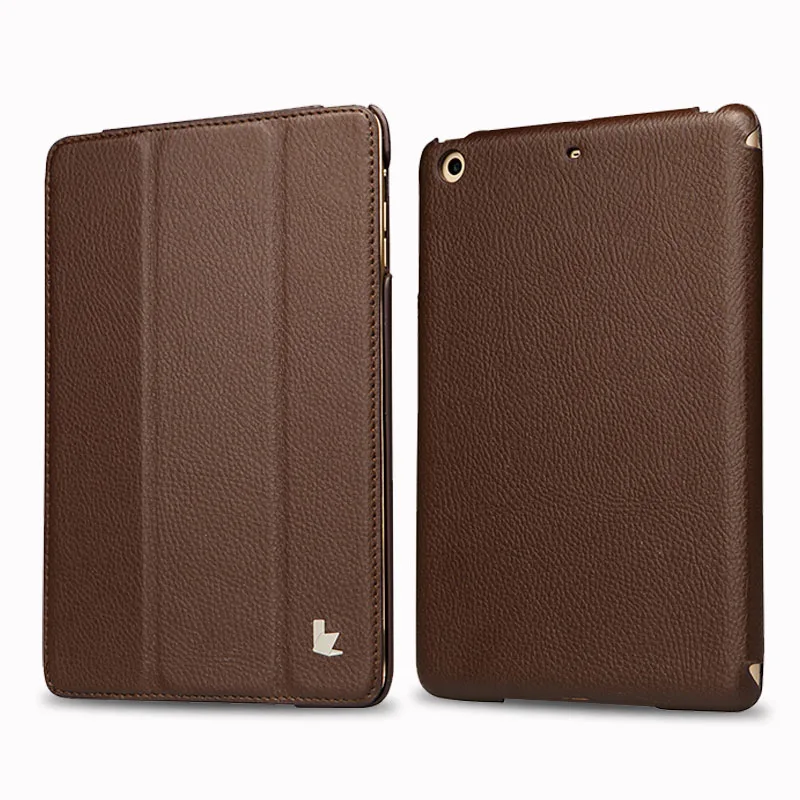Jisoncase кожаный чехол для iPad Mini 2 3 ультра тонкий стенд дизайн складной Фолио Роскошный бренд Smart Cover для iPad Mini 1 2 3 Чехол