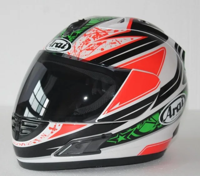 ARAI RX-7 высокого качества Полный шлем мотоцикла. Ветрозащитный Теплый гоночный шлем, Capacete - Цвет: 8