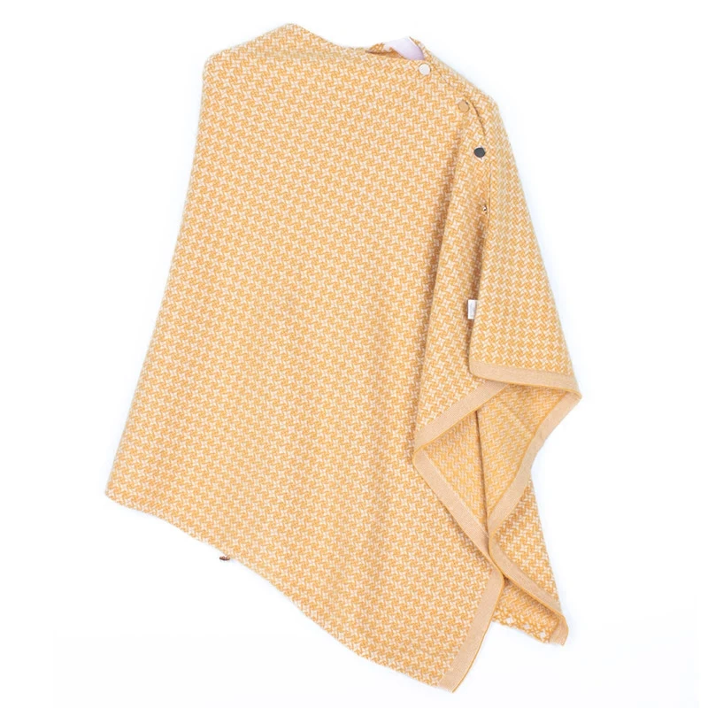 Новое поступление 100% чехол из козы и кашемира плотнистый жаккардовый вязаный