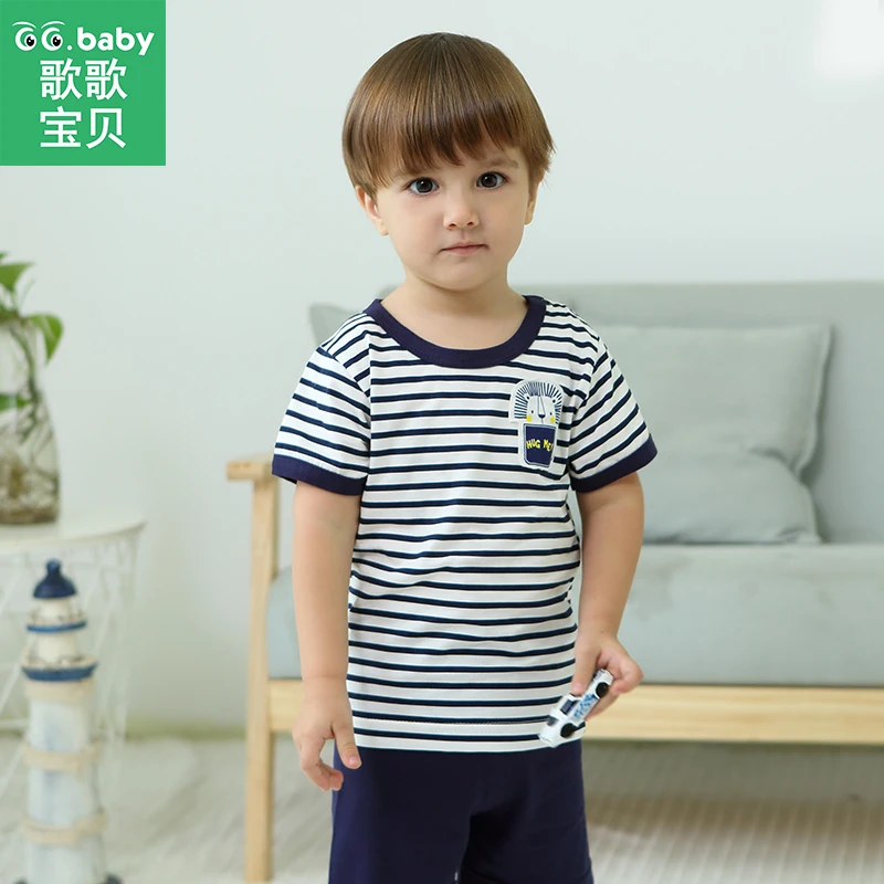 2pcs/set Animal Baby Boy Clothes Set Newborn Girl Outfit Summer Suit Sets Tracksuit Clothing | Детская одежда и обувь