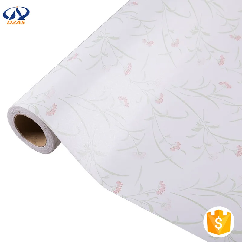 

DZAS 2018 new pvc self-adhesive thickened dormitory living room bedroom self-adhesive wallpaper