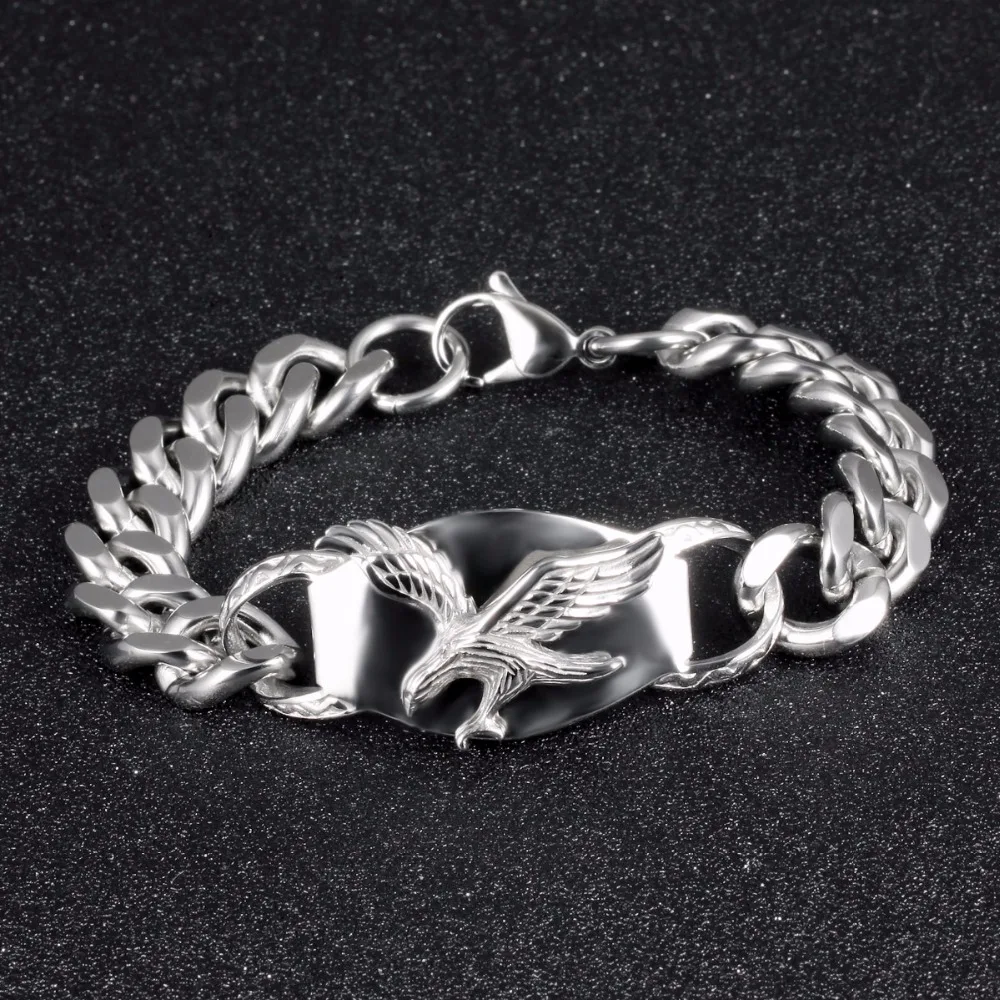 Европа и США аксессуары из нержавеющей стали литья тонких крылья Орел Titanium