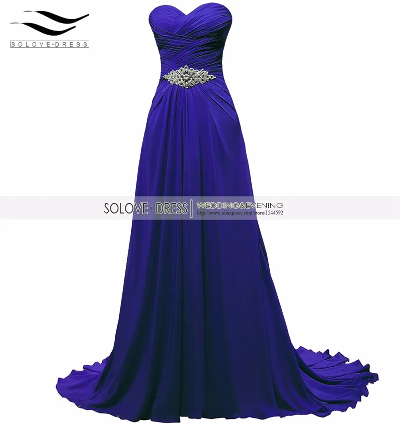 Solovedress, шифоновое длинное платье, реальные фотографии, с бисером, ТРАПЕЦИЕВИДНОЕ, милое, вечернее платье, плиссированное, элегантное, Vestidos De fiesta SLE000