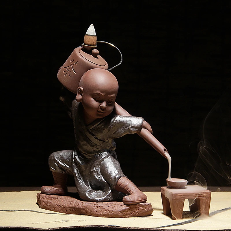 Творческий монах кунг-фу чайная церемония керамика Исин ароматическая