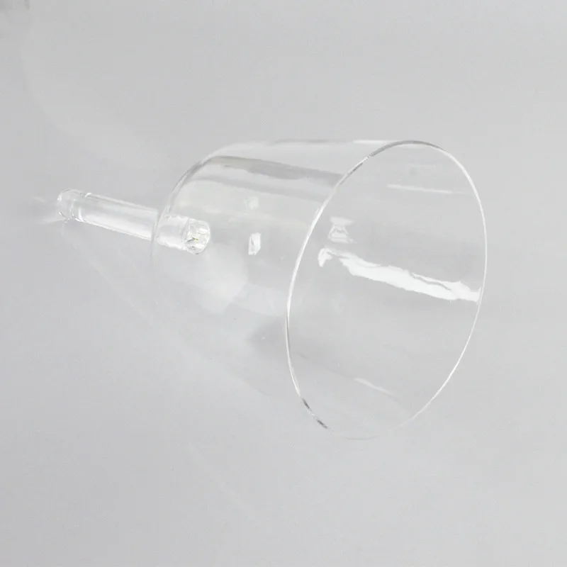 Поющая чаша из прозрачного кристалла HF 4 дюйма с ручкой для наслаждения