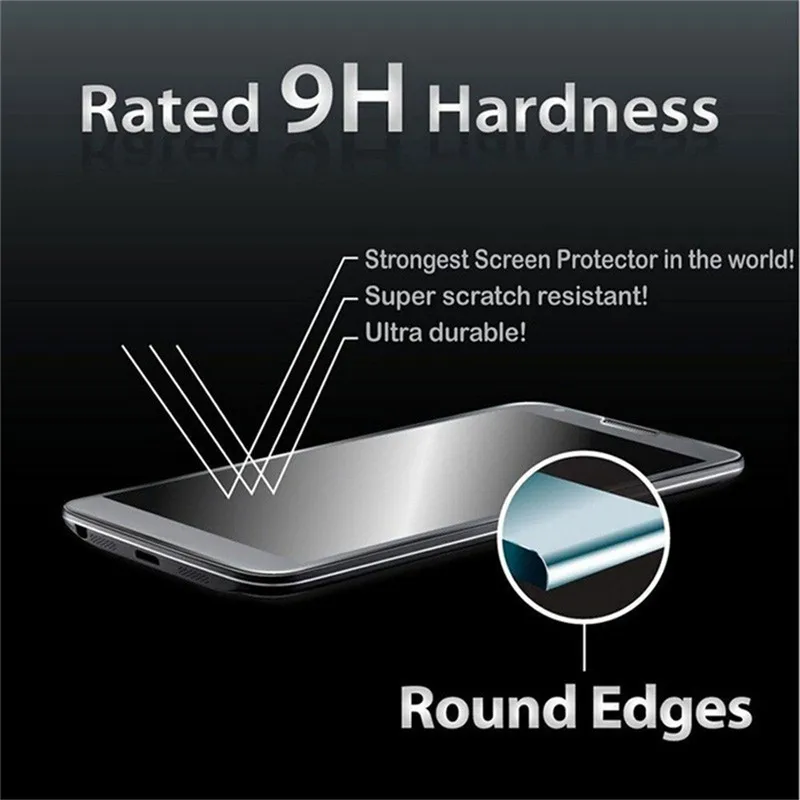 Smartphone 9H HD FULL Tempered Glass for Sharp Aquos S2 Protective Film Screen Protector cover for Sharp Aquos C10