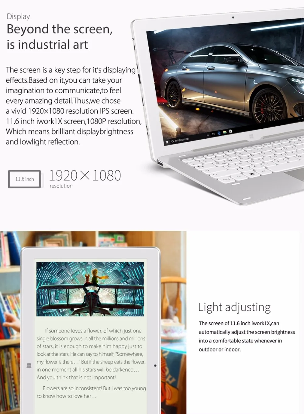 Оригинальный Куб iwork1X Tablet PC 4 ГБ RAM 64 ROM планшет 11.6 дюймов процессор Intel Atom X5-Z8350 Windows