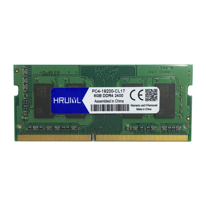 HRUIYL ОЗУ DDR4 8 ГБ 4 16 2133 МГц 2400 Память Гб sodimm память для ноутбука ГБ|Оперативная