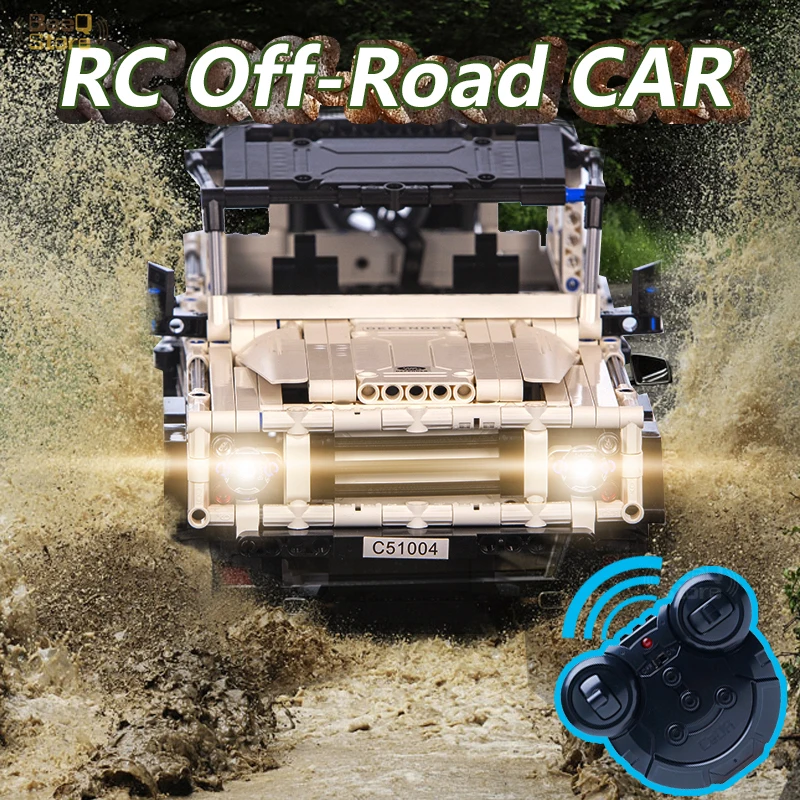 Блоки CaDA Buliding для автомобилей модель C51004 DIY Радиоуправляемый строительный блок