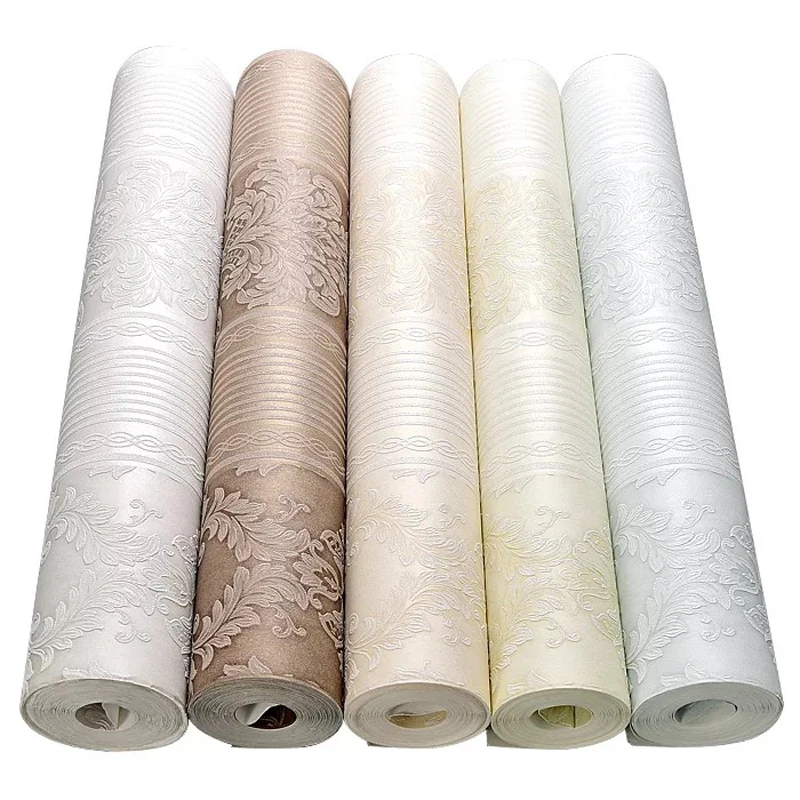 3D Трехмерная Нетканая ткань европейские дикие вертикальные полосы гостиная