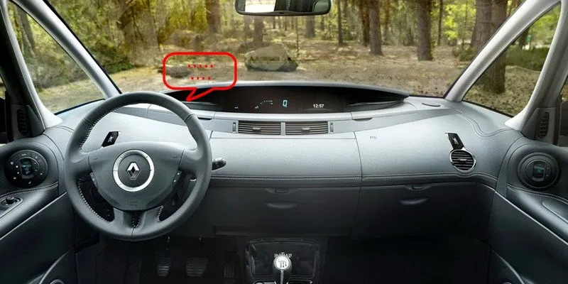Liislee для Renault Espace 4 IV-Автомобильный HUD Дисплей-отражающий соответствующие данные на лобовом стекле, обеспечивающий более безопасное вождение