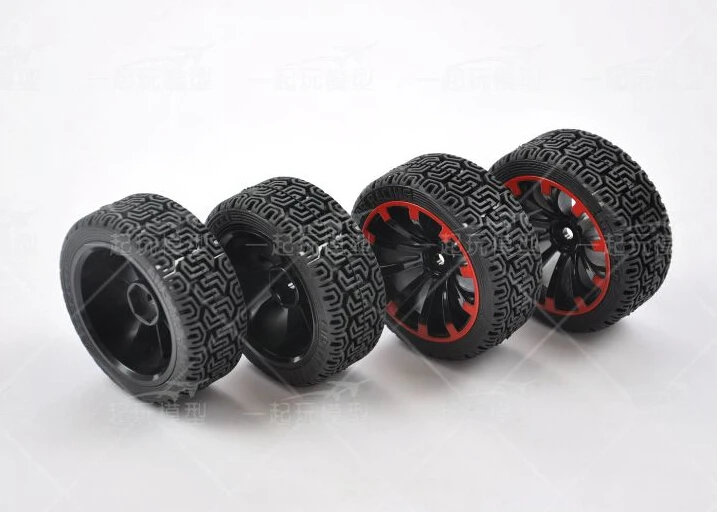 RC Car 1/16 HSP 94123 шины/колеса (серебристый цвет) набор 4 упаковки | Игрушки и хобби