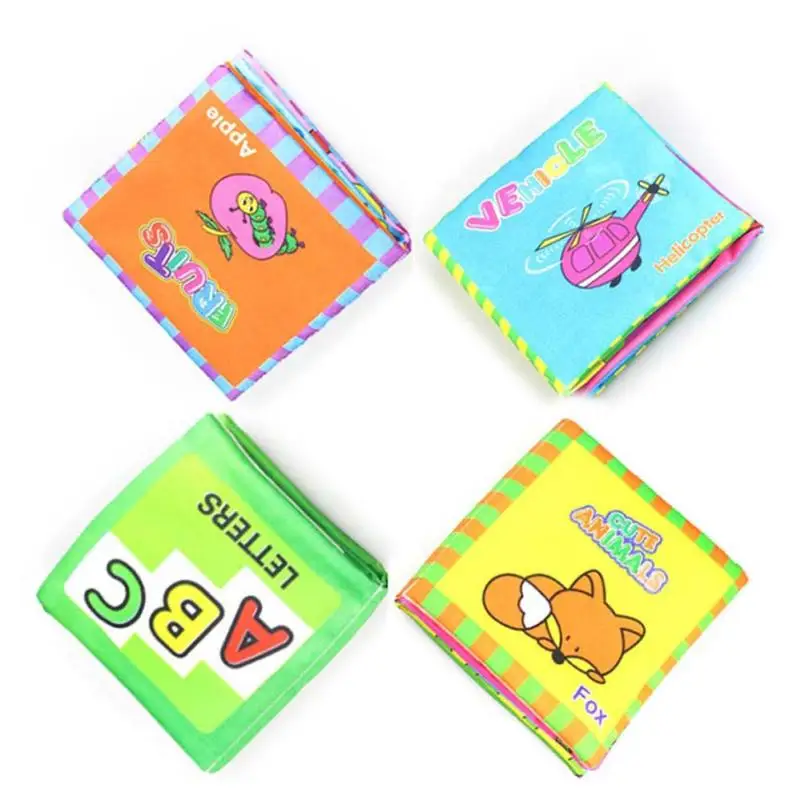 Новая мягкая ткань для развития интеллекта ребенка обучающая картинка Обучающая
