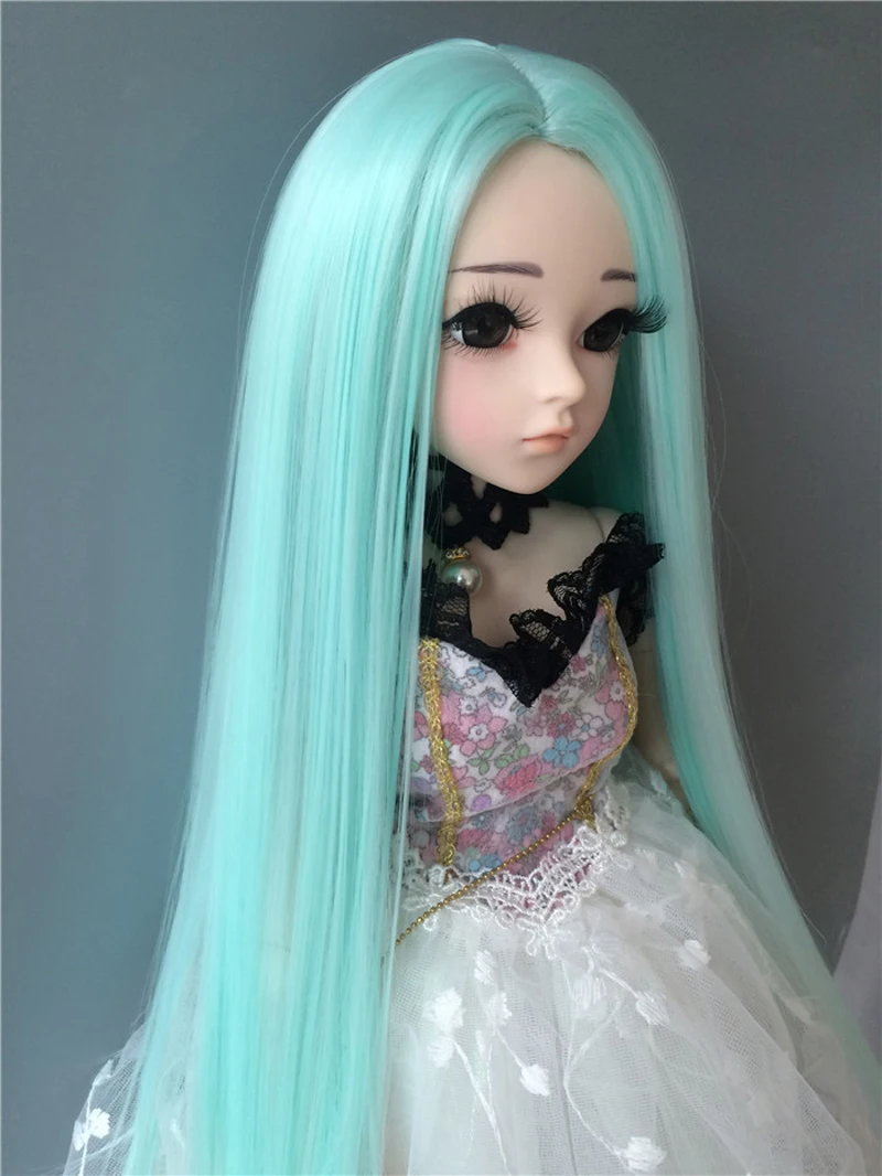 Новое поступление 1/3 1/4 1/6 1/8 Bjd парик высокая Температура прямые SD для кукла много