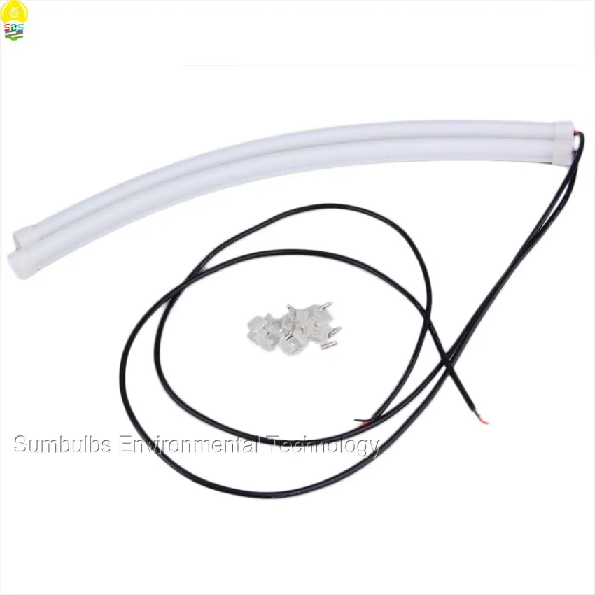 2 шт./лот автомобилей головной светильник s дневные ходовые огни 12v 30 см x 45 60 85