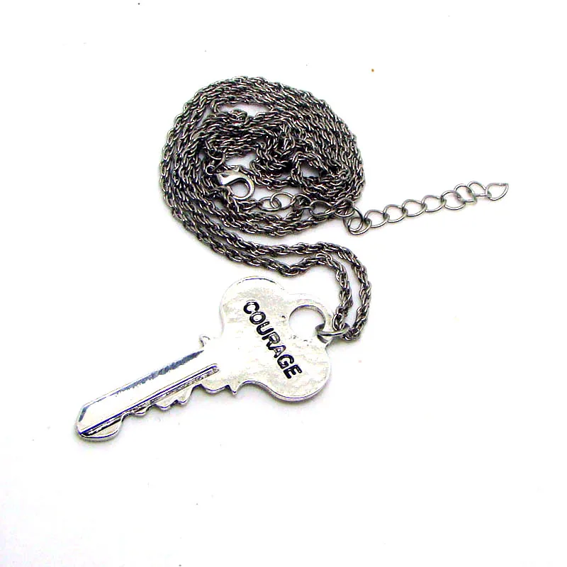 Новый дизайн винтажная Античная Подвеска SLV с выгравированными словами брелок