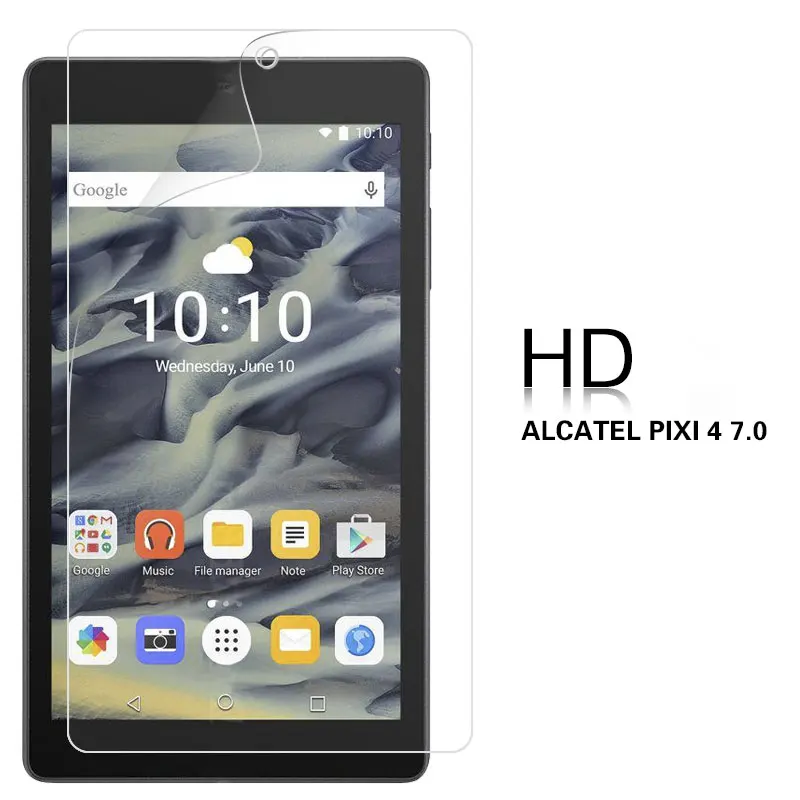 Прозрачная глянцевая HD и матовая пленка для ALCATEL OneTouch Pixi 3 8 &quot4 3G 7&quot переднее