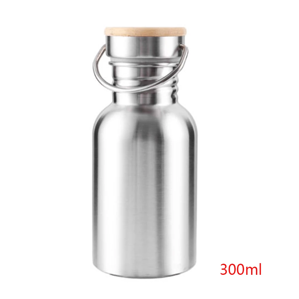 3 Размеры Открытый Спортивные из нержавеющей стали бутылка с широким горлышком