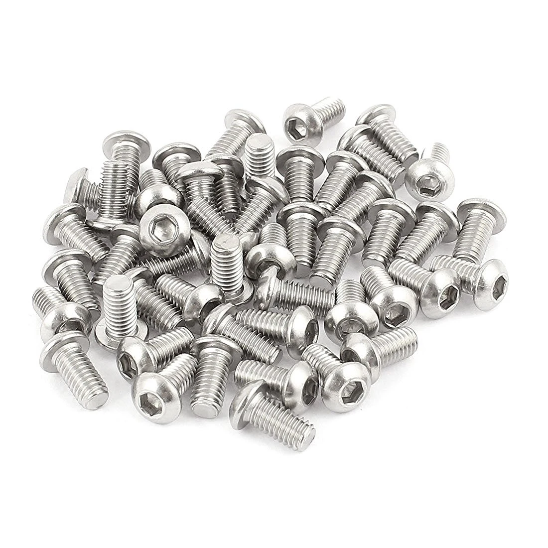 HHTL M6x12mm винты с шестигранной головкой из нержавеющей стали 50 шт.|socket button head|pcs |