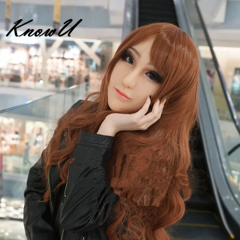 Женская маска для перманентного макияжа KnowU Реалистичная силиконовая косплея