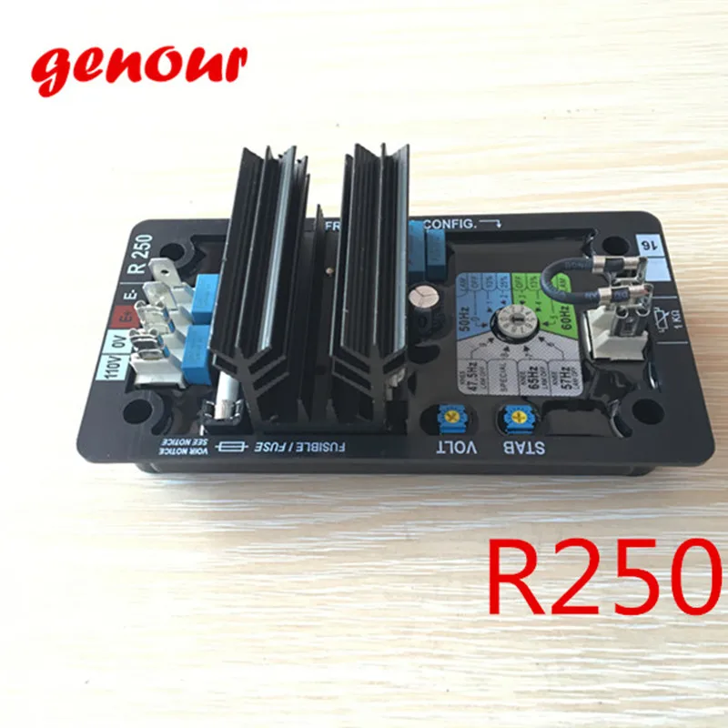R250 автоматический регулятор напряжения generador leroy somer AVR R250 высококачественный Бесщеточный Генератор запасные части
