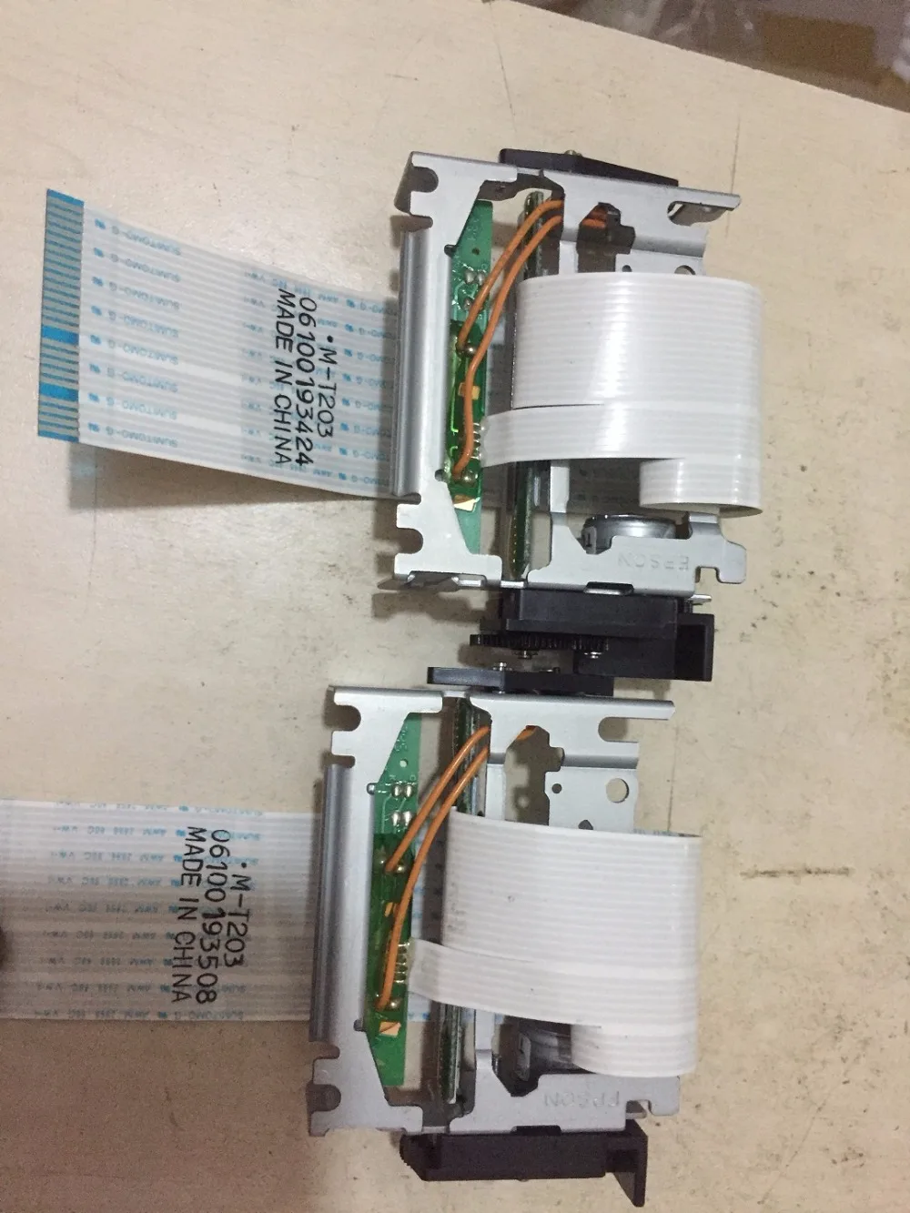 Новинка оригинальная головка для термопечати внешняя деталь Epson t58 M237A M237B