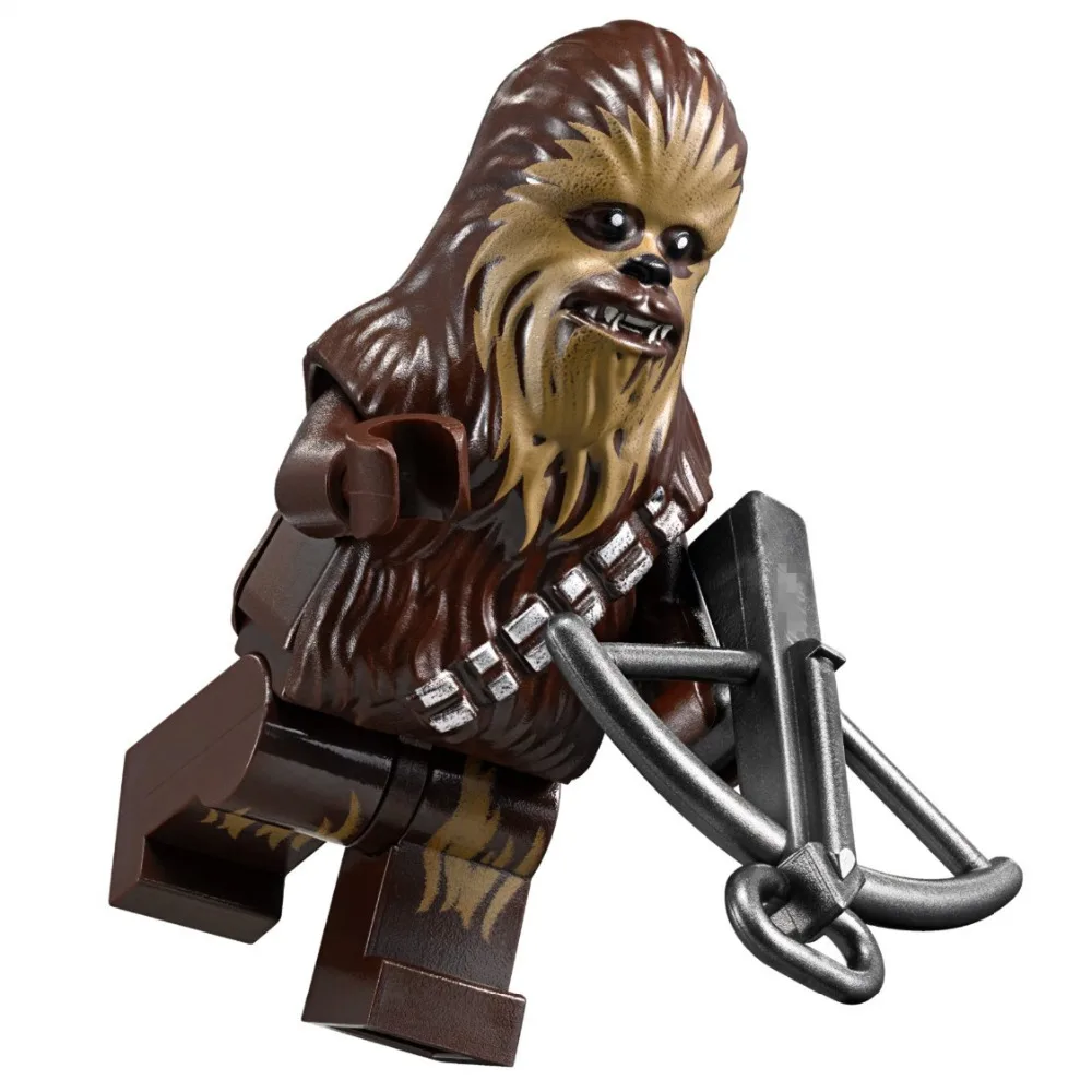 Звездные войны Chewbacca Chewee Comaptibie Legoings Строительные блоки Набор игрушек DIY
