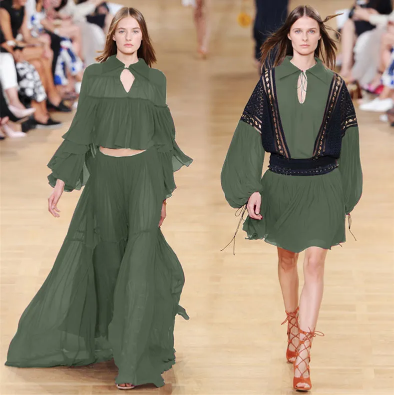 Однотонная шелковая жоржет ткань летний легкий плиссированный шарф длинное