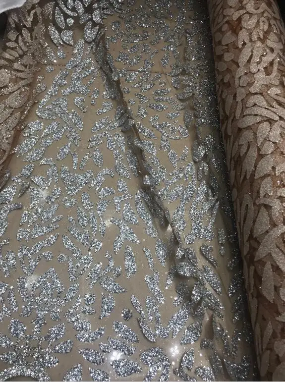 Новейшая сат 5.2205 африканская фатиновая сетчатая ткань блестящая кружевная с