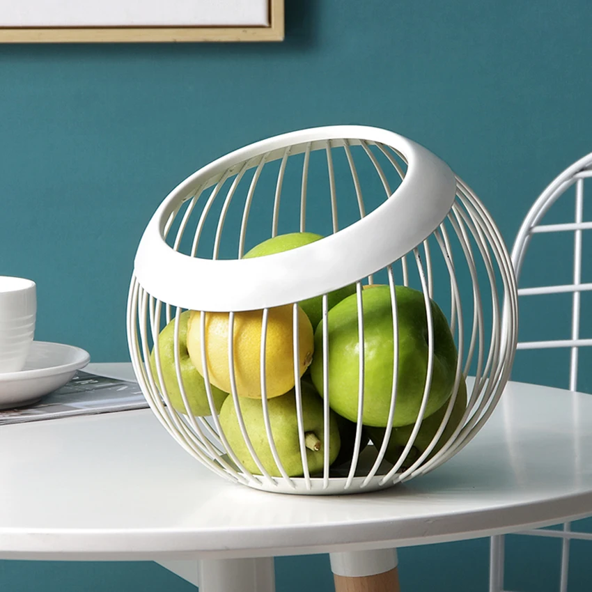 Корзина для хранения черных/белых фруктов в гостиную креативная корзина слива