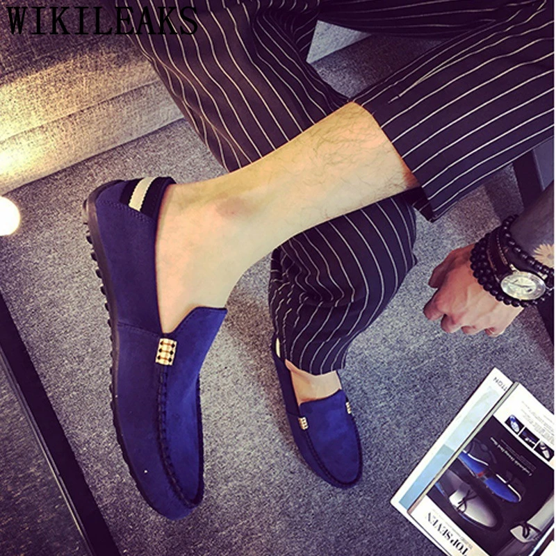 Moccasin Shoes Men Luxury Brand Casual Loafers Driving Chaussure Homme Zapatillas Hombre Heren Schoenen Bona | Обувь