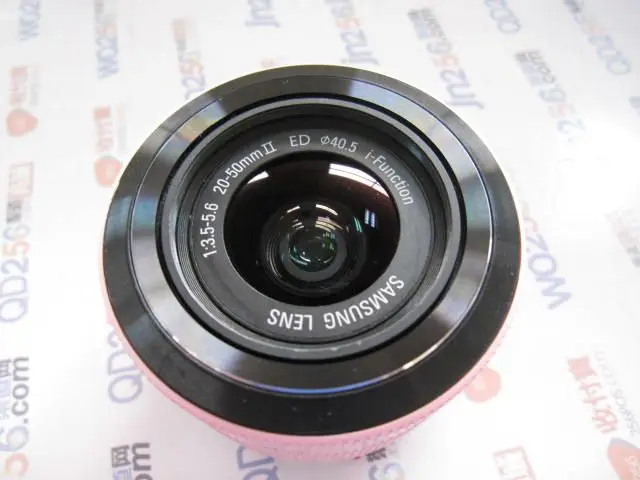 Для Samsung original 20-50 мм f/3 5-5 6 ED zoom lens для NX1100 NX2000 NX210 NX300 NX1000 (розовый цвет) (секундная