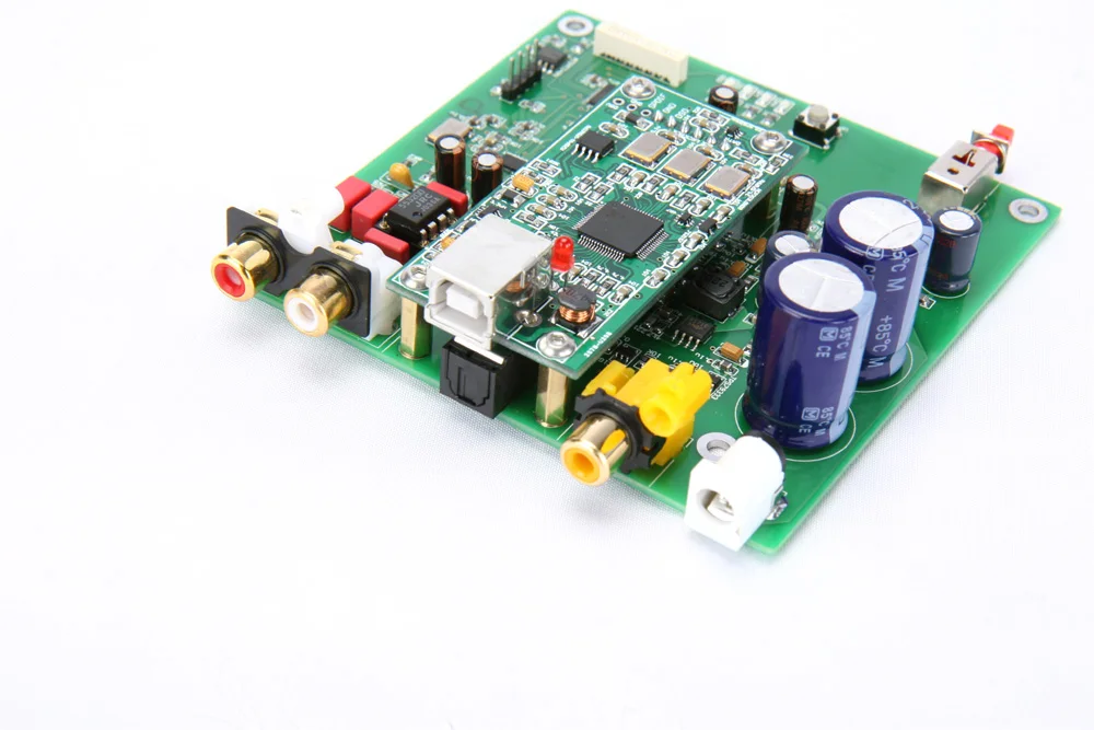 ES9038 Q2M ides DSD Декодер коаксиальный волоконный вход, DAC декодирующая плата HIFI аудио усилитель плата F7-003