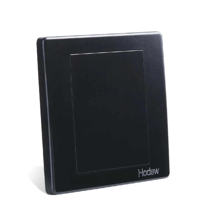 Домашняя настенная розетка 86 видов скрытая черная стальная рама пустая