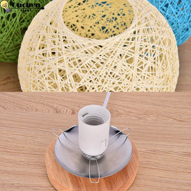 Дизайнерская настольная лампа в винтажном стиле светодиодная деревянная лофт