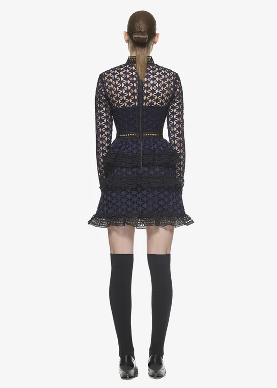 Новинка 2017 сексуальное кружевное ажурное дизайнерское тонкое многослойное