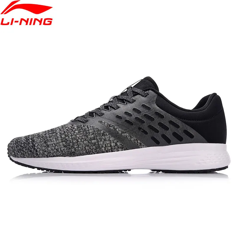 Мужская беговая Обувь Li Ning спортивная обувь с мягкой подкладкой из пряжи дышащие