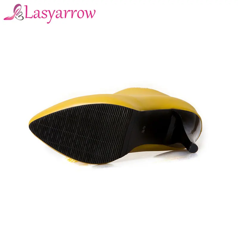 Lsewilly/bota feminina кисточкой Женские туфли на выском каблуке молнии высокой шпильке