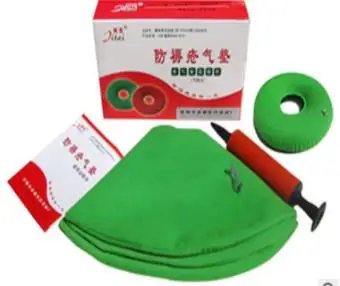 Надувная круглая воздушная подушка ПВХ утолщение сиденье шайба Круглый зеленый