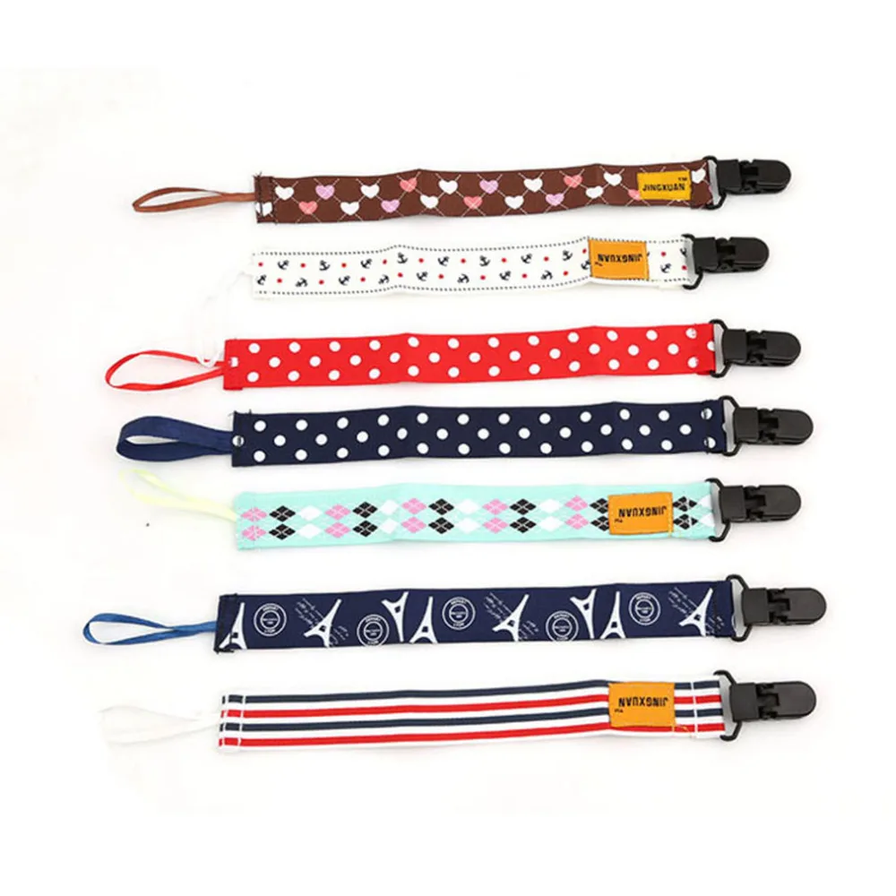 Фиксированная длина Кнопки Детская соска Зажим пластиковый держатель пустышка