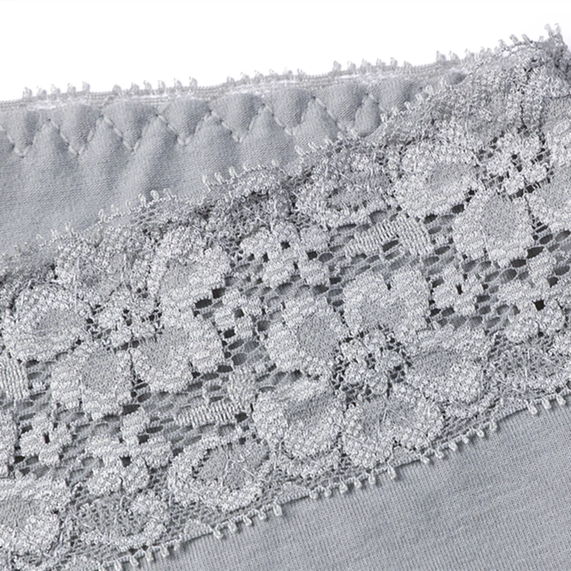 Женское нижнее белье хлопковые бесшовные теплые трусы с поясом лучшее качество M