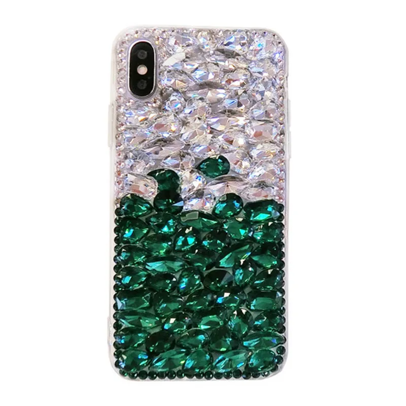 36 1 шт. блеск Роскошный Кристалл Rhinestone Bling диаманта Прозрачный чехол для телефона для Alcatel 7 /7 Folio 6062 Вт/Revvl 2 плюс(T-Mobile - Цвет: 36