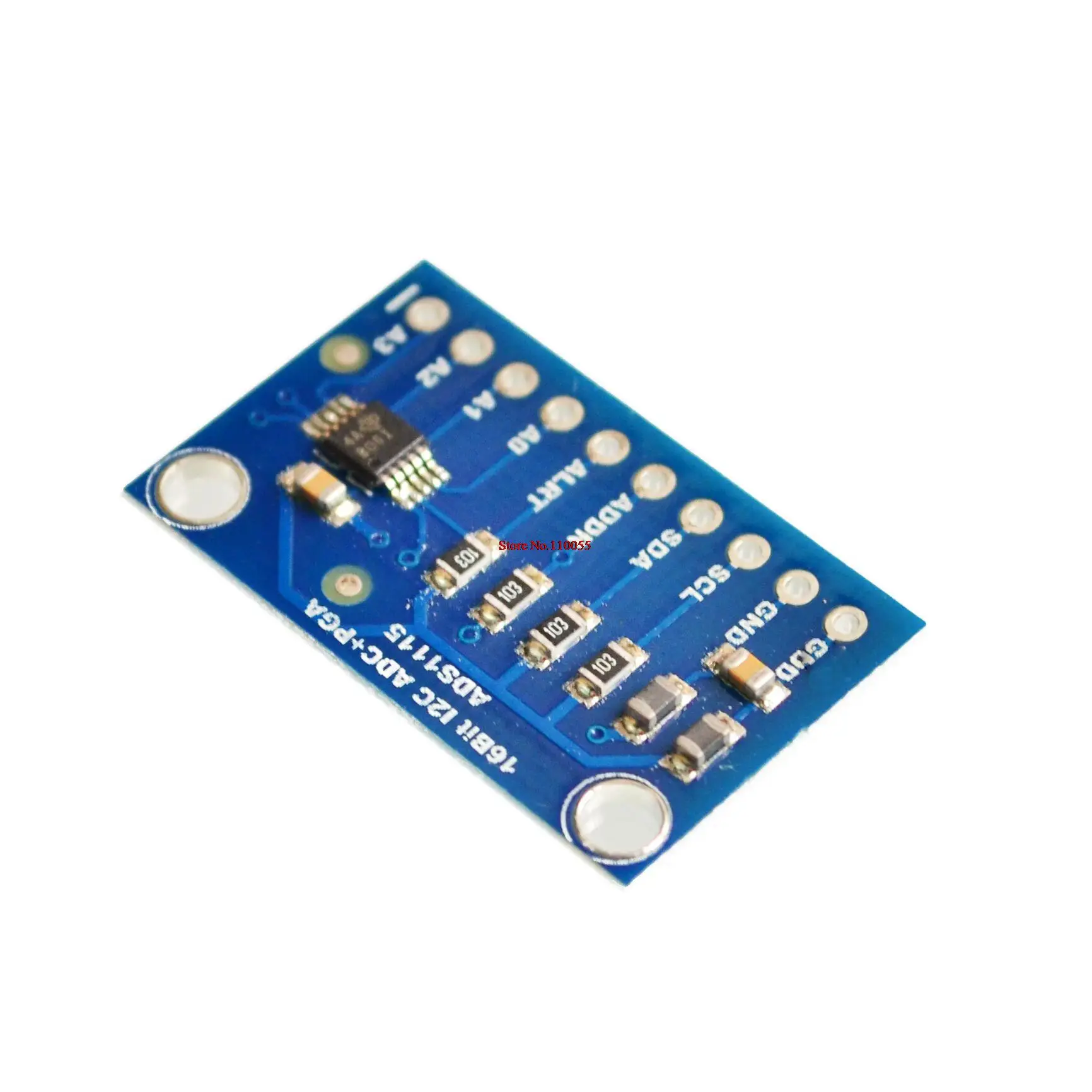 16 бит IEC ADS1115 ADS1015 модуль ADC 4 канала с Pro усилителем усиления RPi