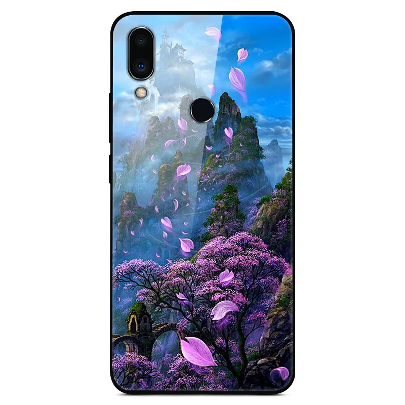 03 Чехол для Meizu Note 9, чехол из закаленного стекла, твердая задняя крышка, чехол для телефона, для Meizu Note 9, Note9, глобальная версия, защитный чехол для телефона - Цвет: 03